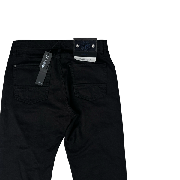 Stone Island 2025 Bull Denim-TC Straight Fit Jeans - 32"