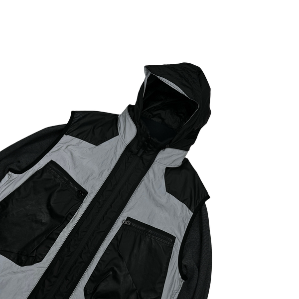 Stone Island 2017 Garment Dyed Plated Reflective 3 in 1 Jacket - Large