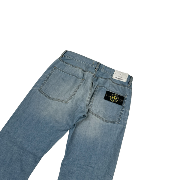 Stone Island 2011 Skinny Fit Light Wash Denim Jeans - 32"