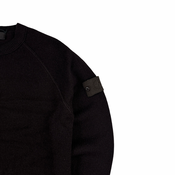 Stone Island 2025 Ghost Brown Cashmere Crewneck Knit Jumper - Large