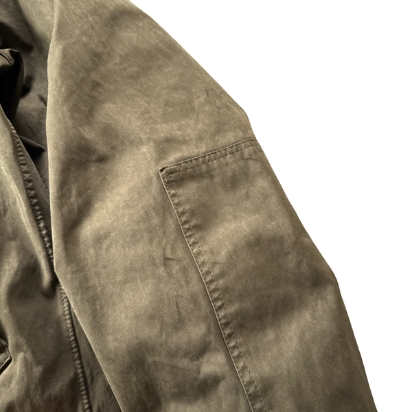 Ten C Khaki Multi Pocket Tempest Anorak Down Lined 2 in 1 Jacket - XL