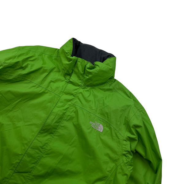 North Face Green HyVent Waterproof Jacket - Large