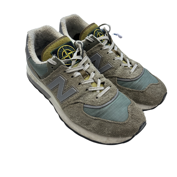 Stone Island x New Balance 574 Legacy Trainers - UK 10