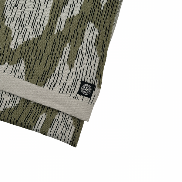 Stone Island 2021 Rain Camo Cotton Scarf