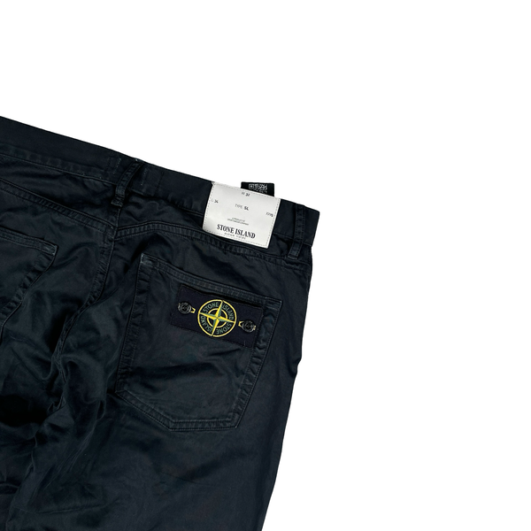 Stone Island 2017 Black Slim Fit Trousers - 32"