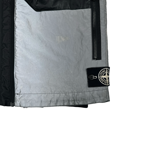 Stone Island Garment Dyed Plated Reflective With Mussola Gommata 3 IN 1 Jacket - Large