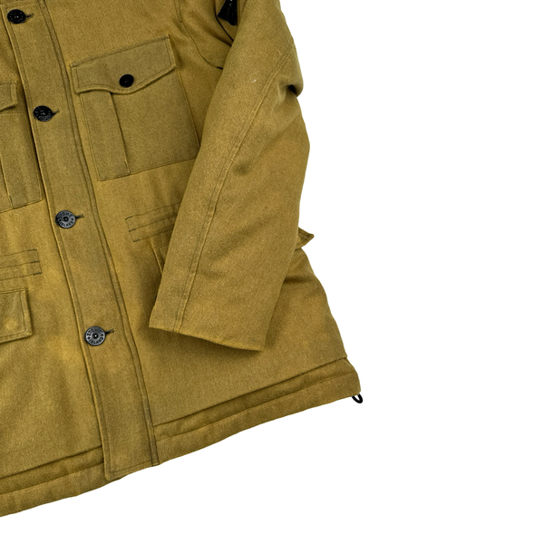 Stone Island 2014 Ice Wool Blend Down Jacket - Medium