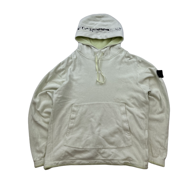 Stone Island 2022 Shadow Project Graphic Print Soft Cotton Hoodie - Large