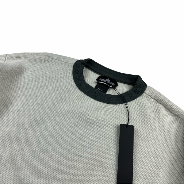Stone Island 2022 Shadow Project Contrast Collar Crewneck - Large