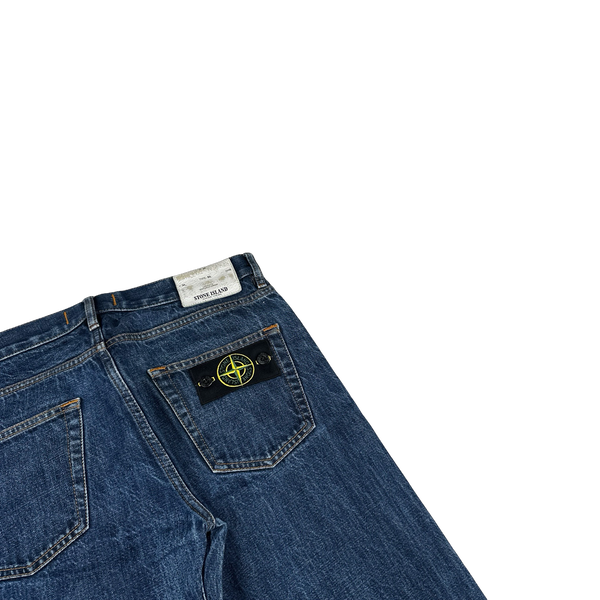 Stone Island 2016 Blue Slim Fit Denim Jeans - 30"