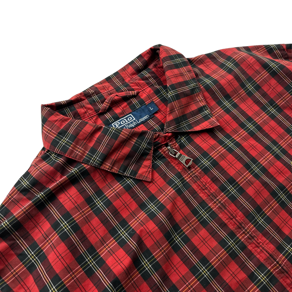 Ralph Lauren Plaid Harrington Jacket - Large