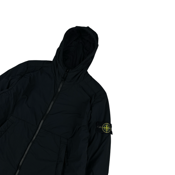 Stone Island 2019  Black Comfort Tech Composite Jacket - Small
