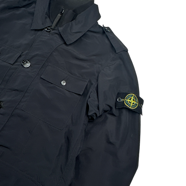 Stone Island 2011 Black Micro Reps Field Jacket - Large