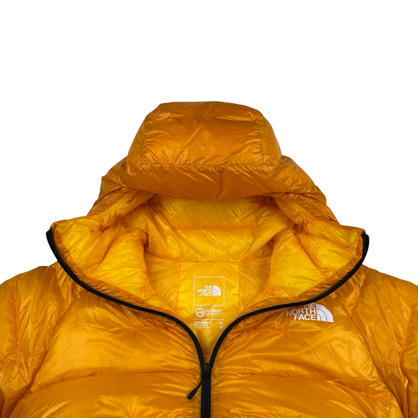 North Face Yellow Summit Series 800 Pro Cloud Down Puffer Jacket - Medium