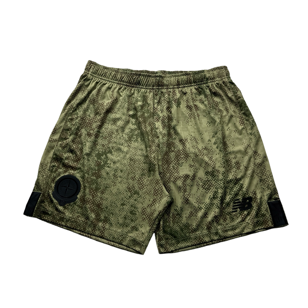Stone Island x New Balance Camo Recycled Poly Football Shorts- XL