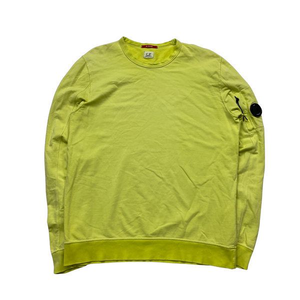 CP Company Yellow Crewneck Sweatshirt - XL