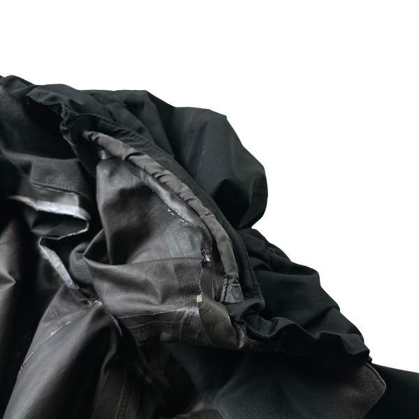 North Face Black Gore-Tex HyVent Rain Jacket - XXL