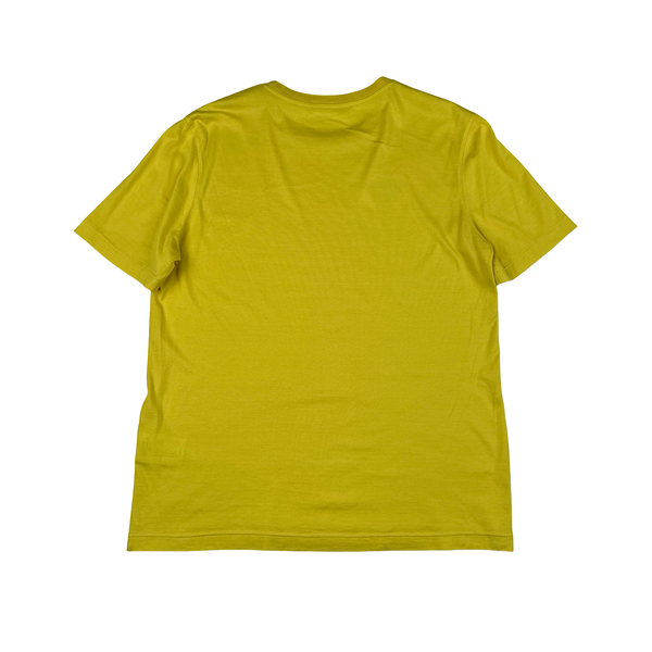 Louis Vuitton Yellow Emblem Cotton T Shirt - Large