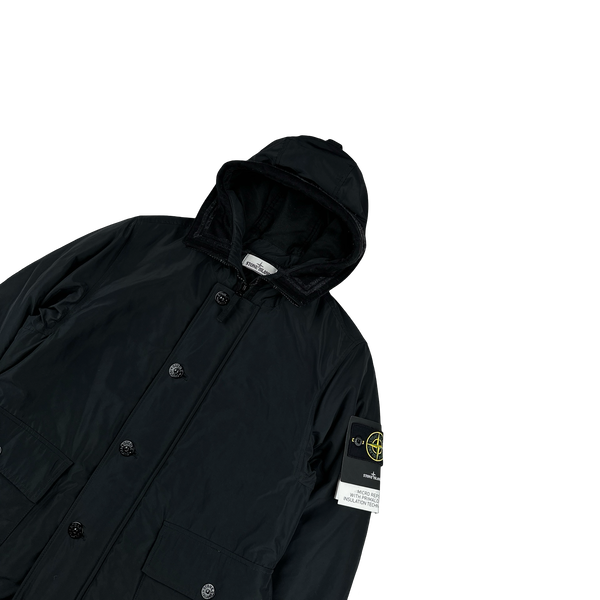 Stone Island 2019 Black Micro Reps Primaloft Jacket - Small