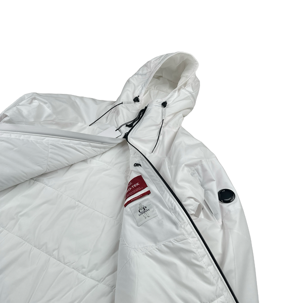 CP Company White Pro Tek Primaloft Lined Padded Jacket - 3XL