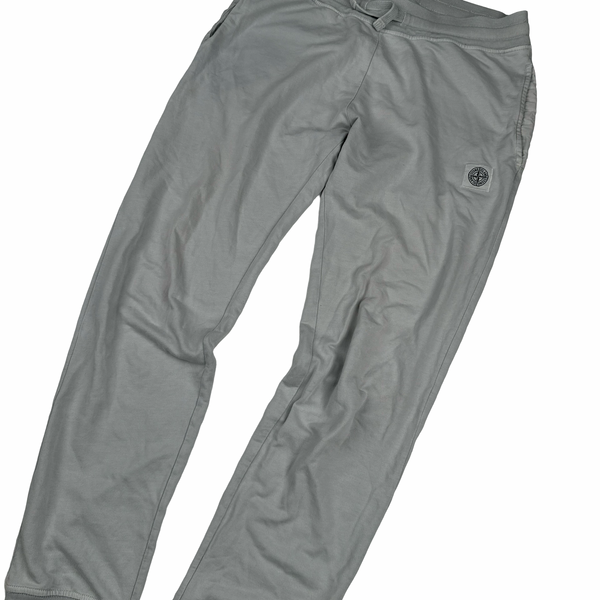 Stone Island 2016 Grey Cotton Joggers - Small