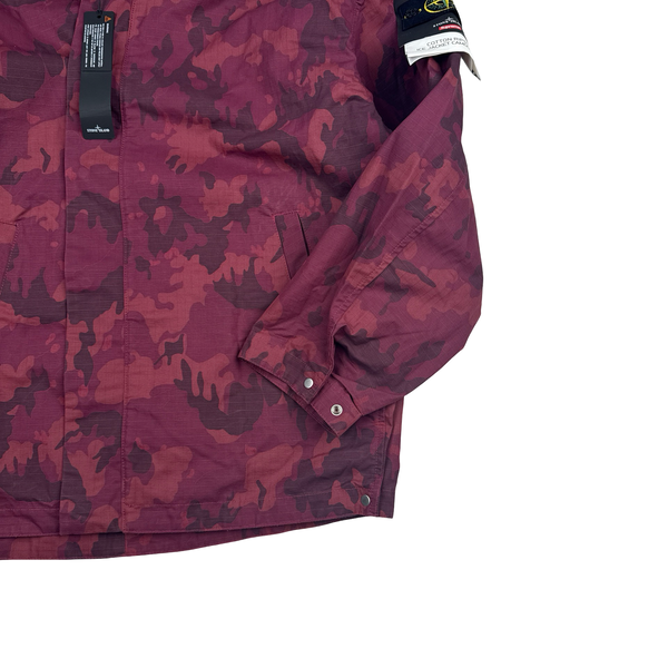 Supreme X Stone Island Reactive Ice Camo Ripstop Jacket - Large