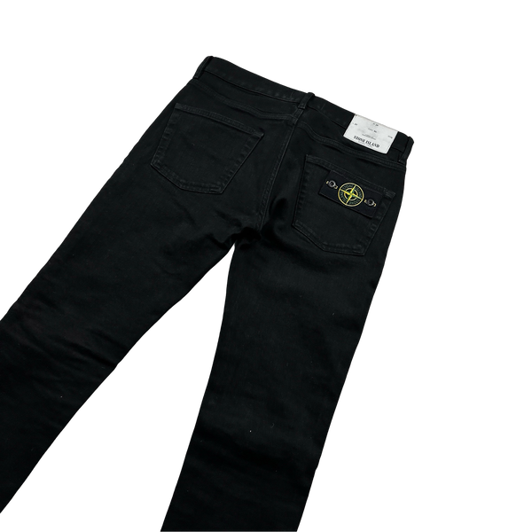 Stone Island 2018 Black Slim Fit Denim Jeans - 28"