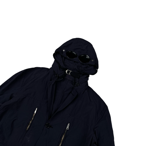 CP Company Navy David Light TC Goggle Jacket - Small