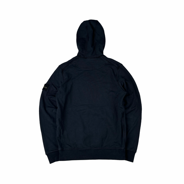 Stone Island 2024 Navy Pullover Hoodie - Medium