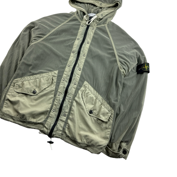 Stone Island 2003 Interliner 3 in 1 Mesh Hooded Jacket - Medium