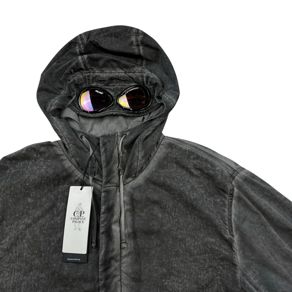 CP Company x Palace Grey Nylon La Mille Goggle Jacket - XL
