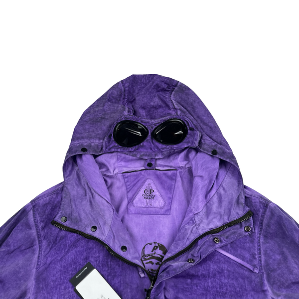 CP Company x Palace Purple Nylon La Mille Goggle Jacket - XS