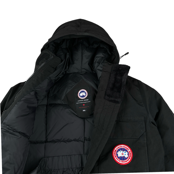 Canada Goose Black Premium Down Expedition Parka Jacket - Medium