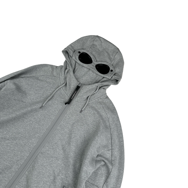 CP Company Goggle Hoodie Light Grey - XXL