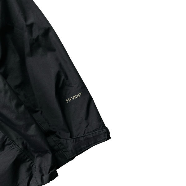 North Face Black Hyvent Jacket - Small