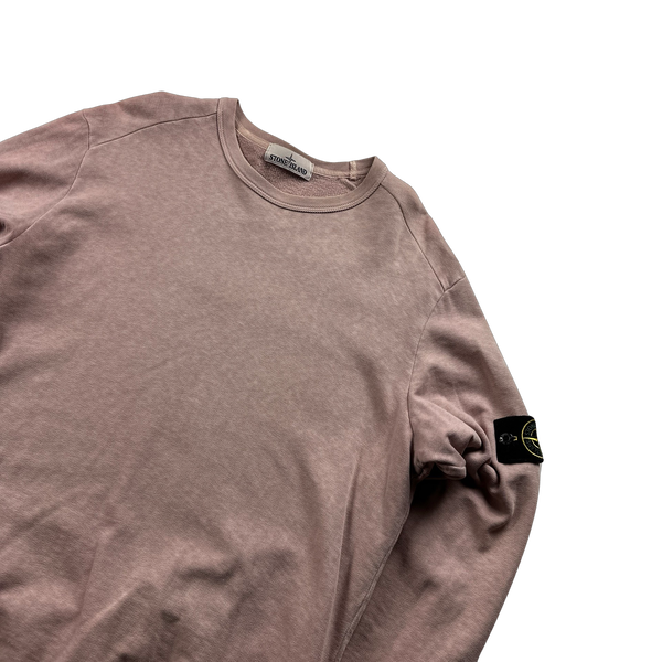 Stone Island 2016 Pink Crewneck Sweatshirt - XL
