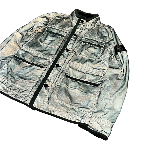 Stone Island 2011 Liquid Reflective Field Jacket - Medium