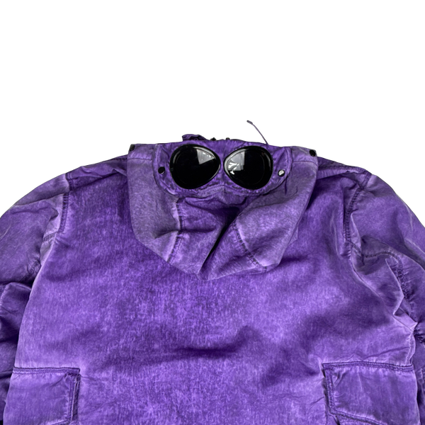 CP Company x Palace Purple Nylon La Mille Goggle Jacket - Small