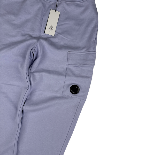 CP Company Lilac Cotton Lens Viewer Joggers - XL