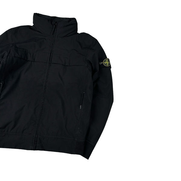 Stone Island 2019 Black Soft Shell R Primaloft Jacket - Small