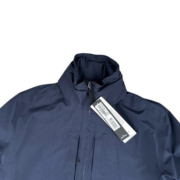 Stone Island Marina 2017 Tank Shield Featuring Multi Layer Fusion Technology Long Jacket - Large