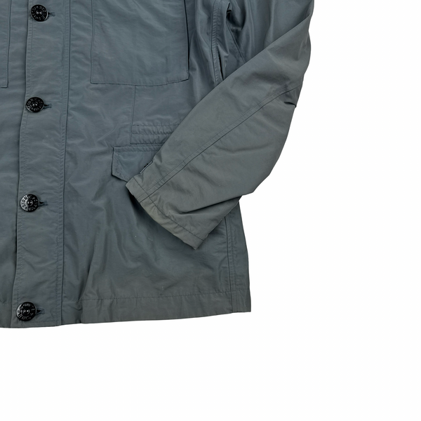 Stone Island 2014 Teal Micro Reps Field Jacket - XXL