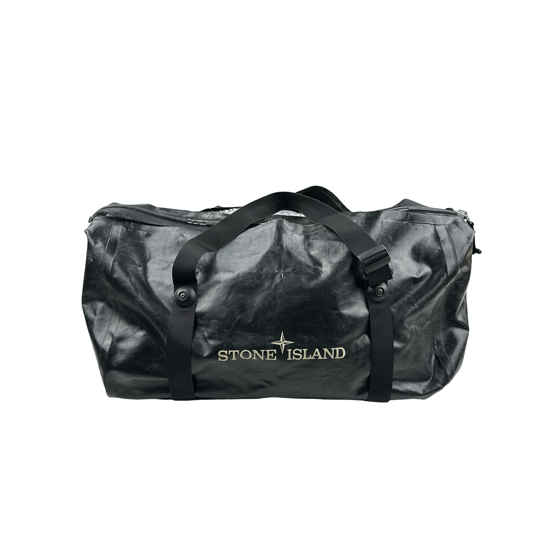 Stone Island 00s Black T Zip Ortlieb Duffle Bag – Mat's Island