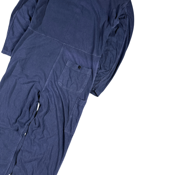 Stone Island 1998 Vintage Navy Cotton Boiler Suit - Medium