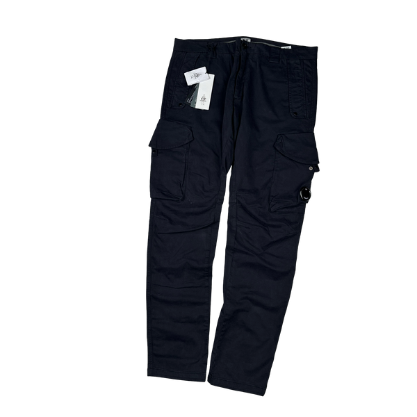 CP Company Navy Ergonomic Fit Cargo Trousers -  38"