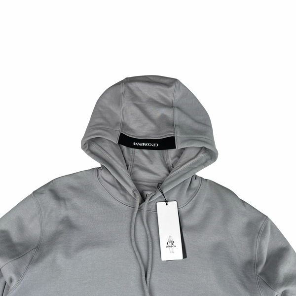 CP Company Stone Grey Lens Viewer Hoodie - XXL