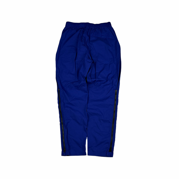 Stone Island 2022 Electric Blue Cotton Cargo Trousers - 32"