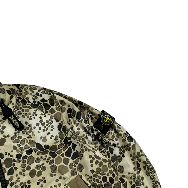 Stone Island 2018 Alligator Camo Light Cotton Nylon Jacket - XL