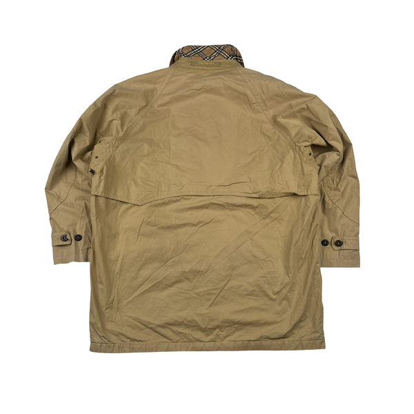 Burberry Nova Check Lined Tan Jacket - XXL