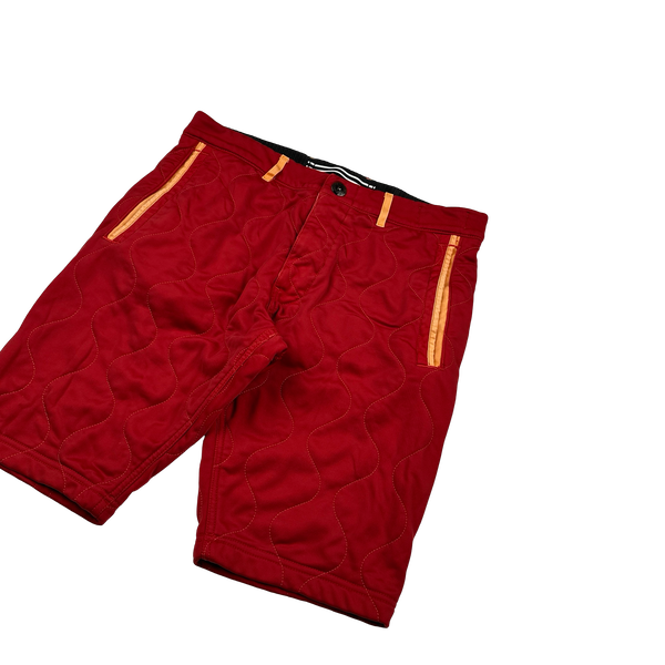 Stone Island 2013 Red Quilted RE-T Shorts - 30"